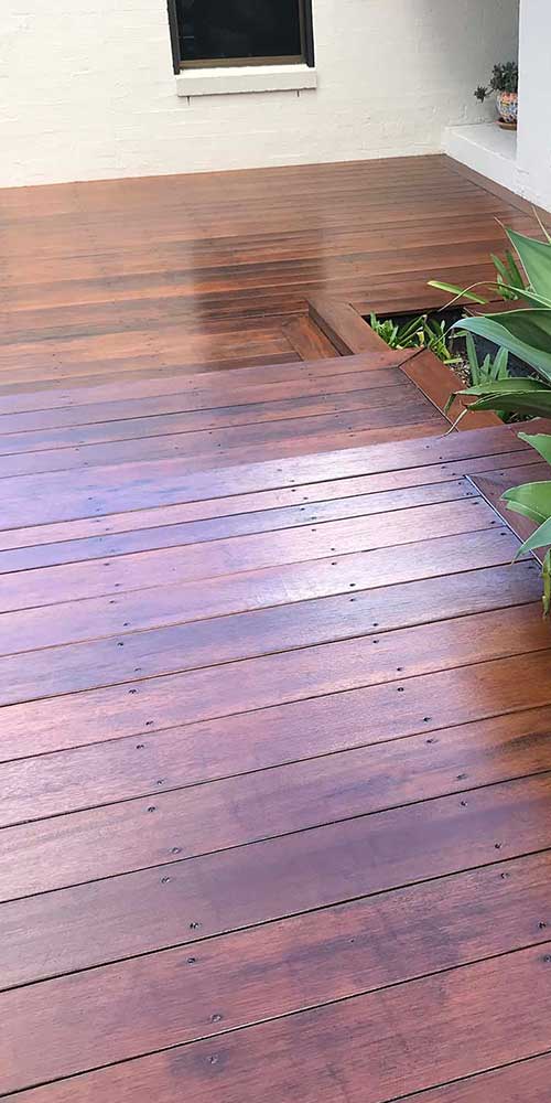 Timber Deck Staining