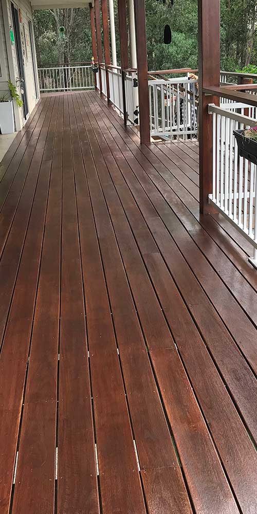 Timber Deck Staining